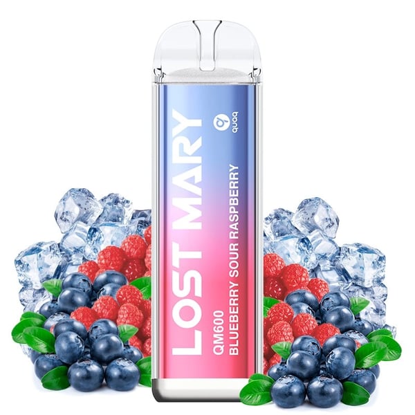 Elf Bar Lost Mary QM600 Blueberry Sour Raspberry - Pod desechable