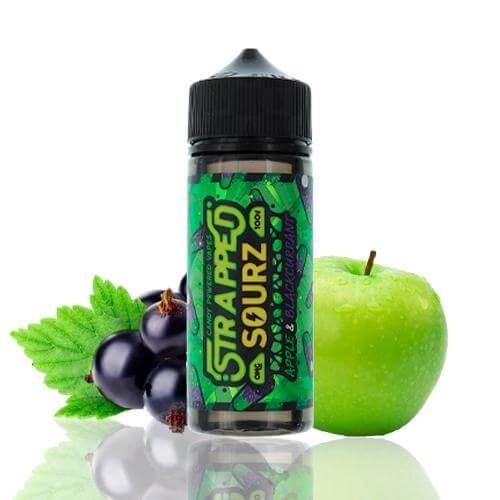 Apple And Blackcurrant - Strapped Sourz 100ml