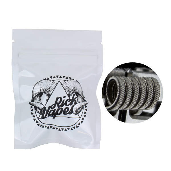 Rick Vapes - Fused SS Ni80 (Resistencias Artesanales)