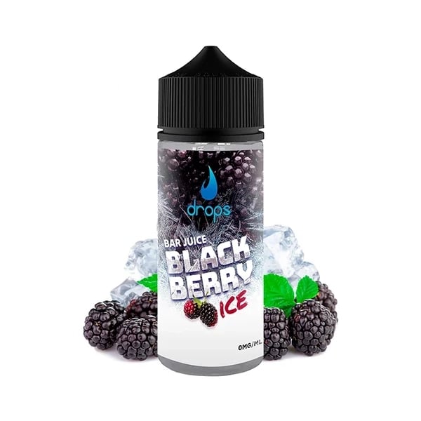 Aroma Blackberry Ice - Drops Bar Juice (Longfill)