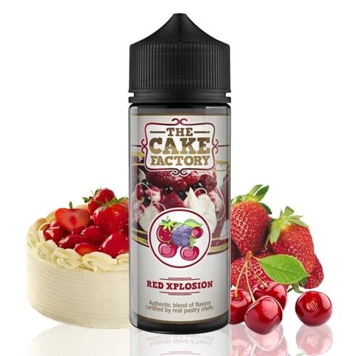 Red Xplosion Cake Factory - Oil4Vap 100ml
