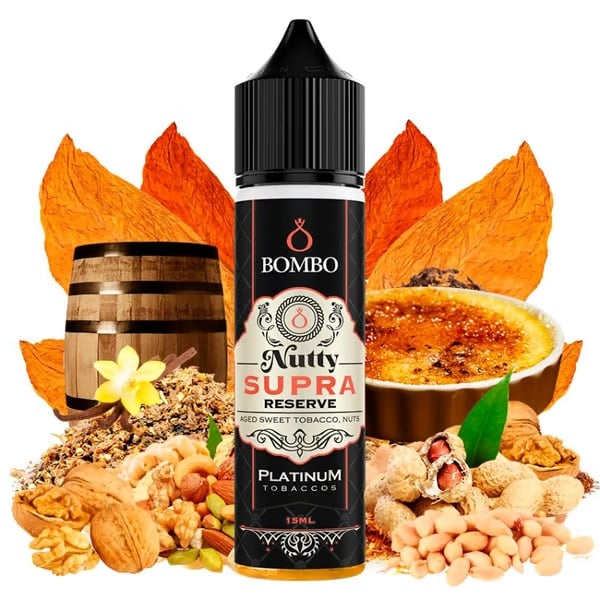 Aroma Nutty Supra Reserve - Platinum Tobaccos by Bombo (Longfill)