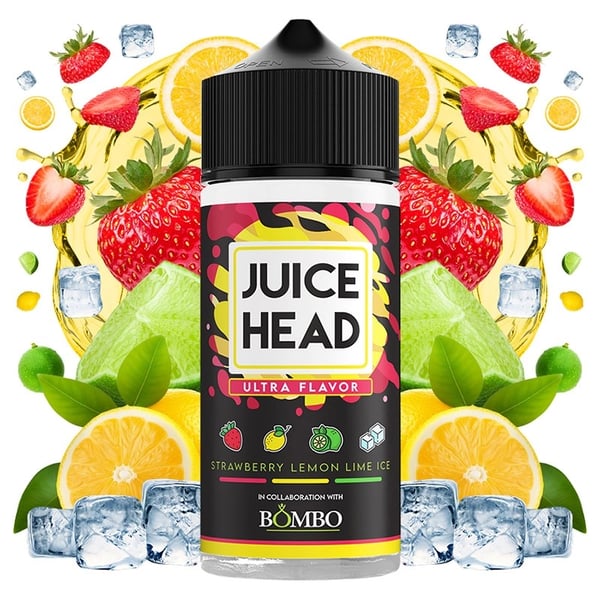 Strawberry Lemon Lime Ice - Juice Head & Bombo - 100ml