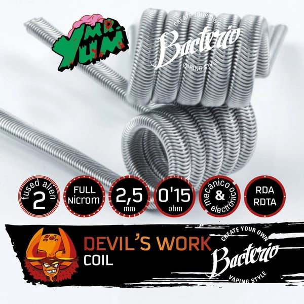 Pack Bacterio Coils (Mad F*cking + Devil’s Work)