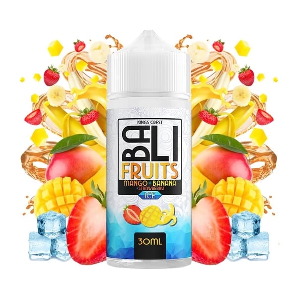 Aroma Mango Banana Strawberry Ice - Bali Fruits by Kings Crest (Longfill)