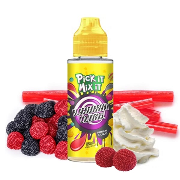 Blackcurrant Liquorice - Pick It Mix It 100ml