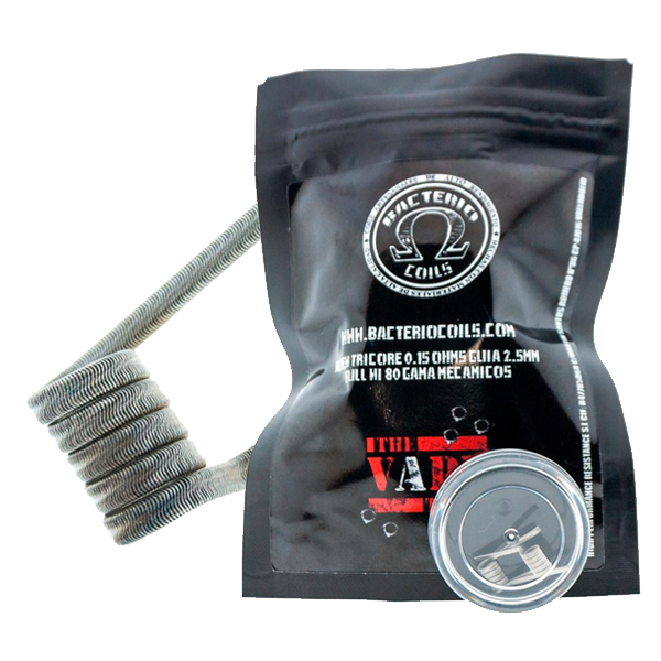 Bacterio Coils - The Vape Team Full Ni80 (Resistencias Artesanales)