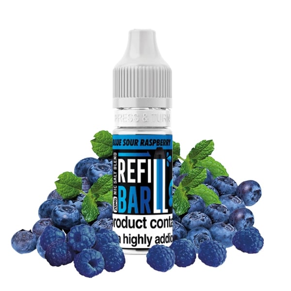 Bar Salts Refill - Blue Sour Raspberry 10ml