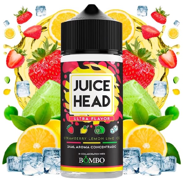 Aroma Strawberry Lemon Lime Ice - Juice Head & Bombo 24ml (Longfill)