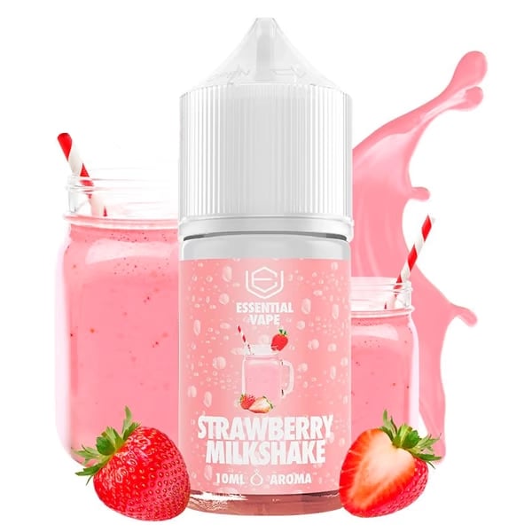 Aroma Strawberry Milkshake - Essential Vape by Bombo (Longfill para Sales)