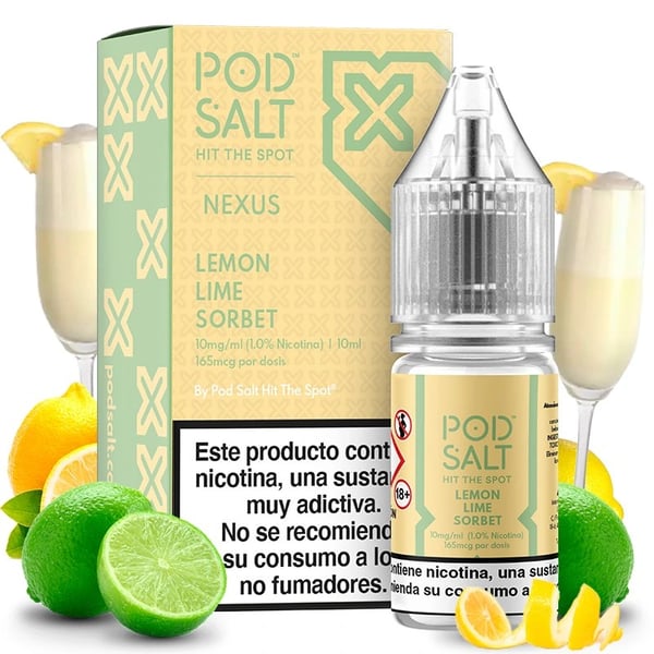 Lemon Lime Sorbet -Nexus Nic Salt-10ml