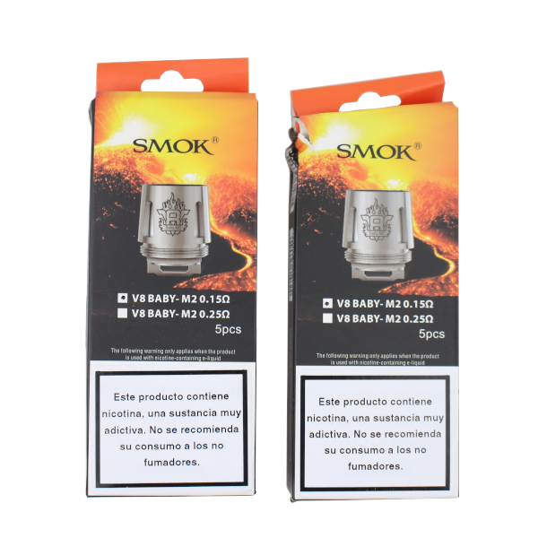 Resistencias Smok V8 Baby M2 Coil - (Outlet)