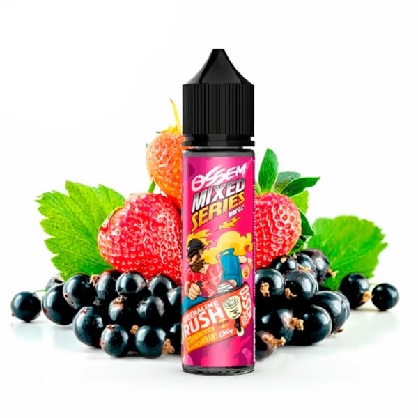 Aroma Adrenaline Rush Strawberry Blackcurrant - Ossem 20ml (Longfill)