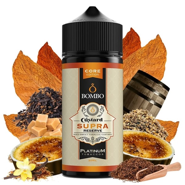 Aroma Custard Supra Reserve - Bombo Platinum Tobaccos Core Edition (Longfill)