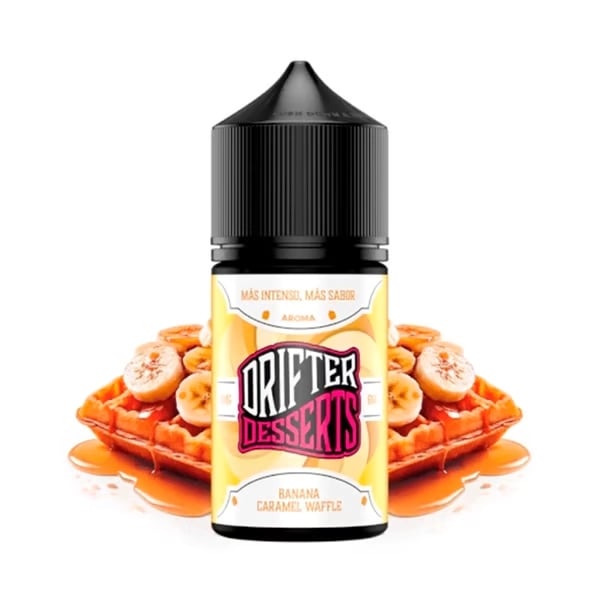 Aroma Banana Caramel Waffle - Drifter Desserts 6ml (Longfill para Sales)