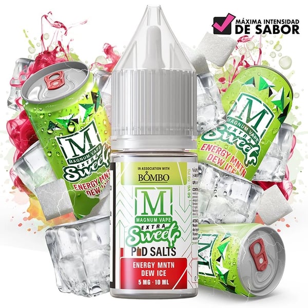 Sales Energy Mntn Dew Ice - Magnum Vape Extra Sweet Pod Salts 10ml