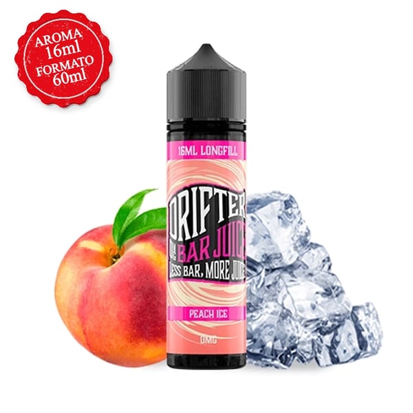 Aroma Peach Ice - Juice Sauz Drifter Bar 16ml (Longfill)