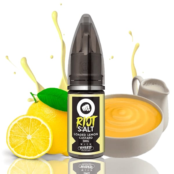Riot Squad Salts Loaded Lemon Custard (outlet)