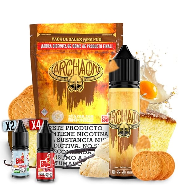 Pack Archaon + NikoVaps - Oil4Vap Sales - 60ml