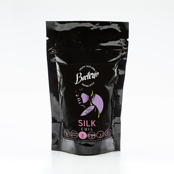 Bacterio Coils - Silk Coil MTL Ka1/Ni80 (Resistencias Artesanales)