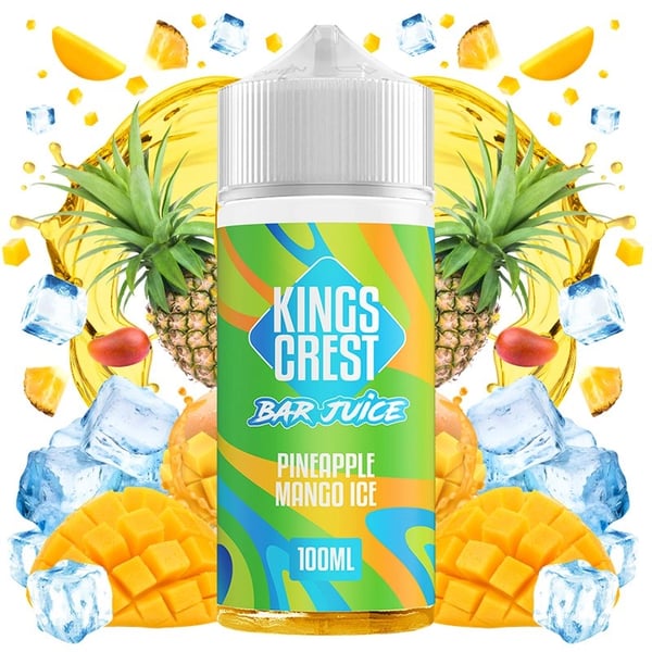 Pineapple Mango Ice - Kings Crest Bar Juice - 100ml