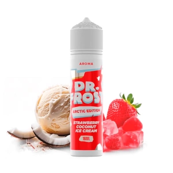 Aroma Strawberry Coconut Ice - Dr Frost 16ml (Longfill)