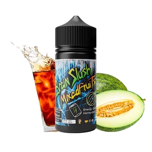 Mixed Fruits Energy Drink Honeydew - Brain Slush 100ml