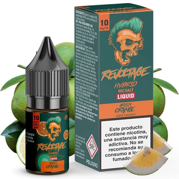 Sales Green Orange - Revoltage Hybrid Nic Salts 10ml