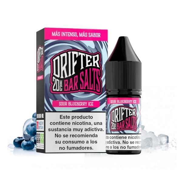 Sales Sour Blueberry Ice - Juice Sauz Drifter Bar Salts 10ml