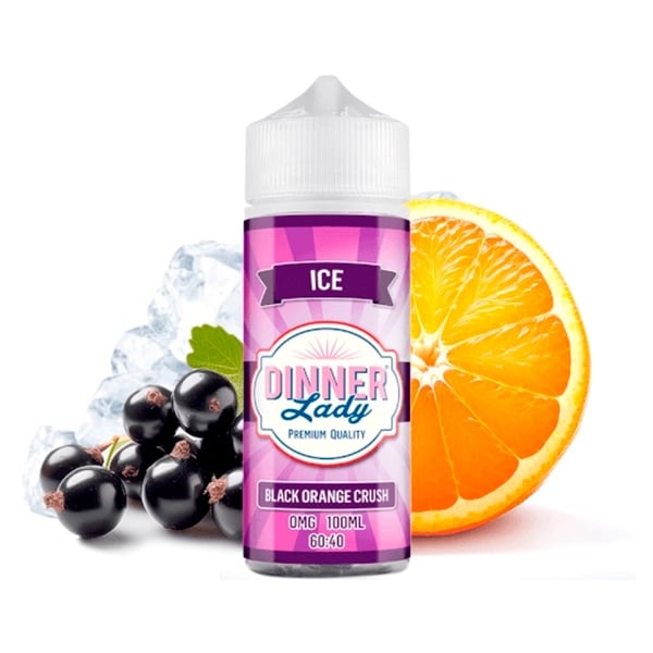 Black Orange Crush Ice - Dinner Lady 100ml