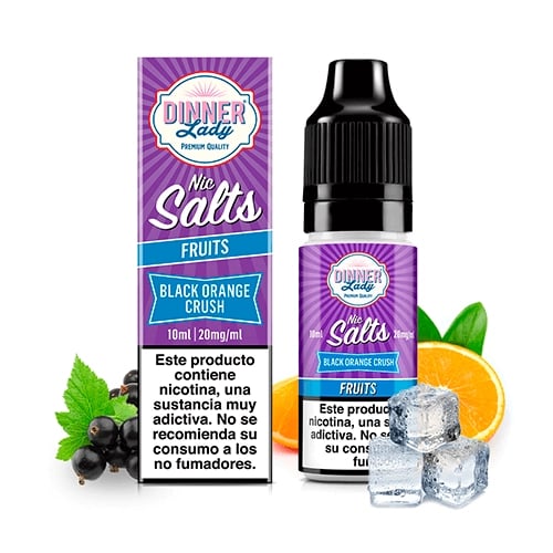 Sales Black Orange Crush - Dinner Lady Salts 10ml