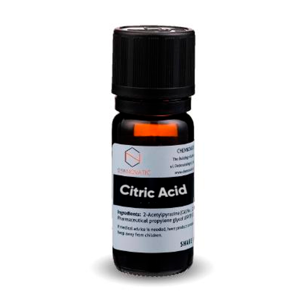 Molécula Citric Acid - Chemnovatic