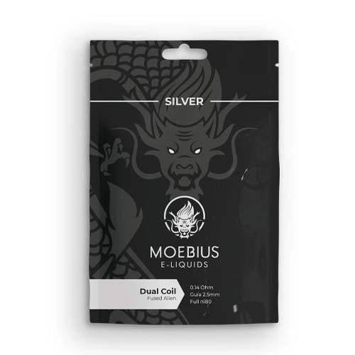 Moebius Coils Silver (0.14ohm) - Pack 2