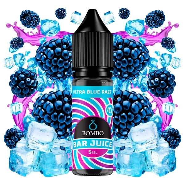 Aroma Ultra Blue Razz Ice - Bar Juice by Bombo (Longfill para Sales)