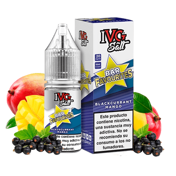 Salts Blackcurrant Mango - IVG - Favourite Bar - 10ml