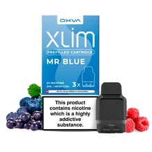 Mr Blue Prefilled Cartridge Xlim - Oxva - Pack de 3