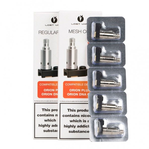 Resistencias Lost Vape Orion Plus DNA Pod Kit Coils