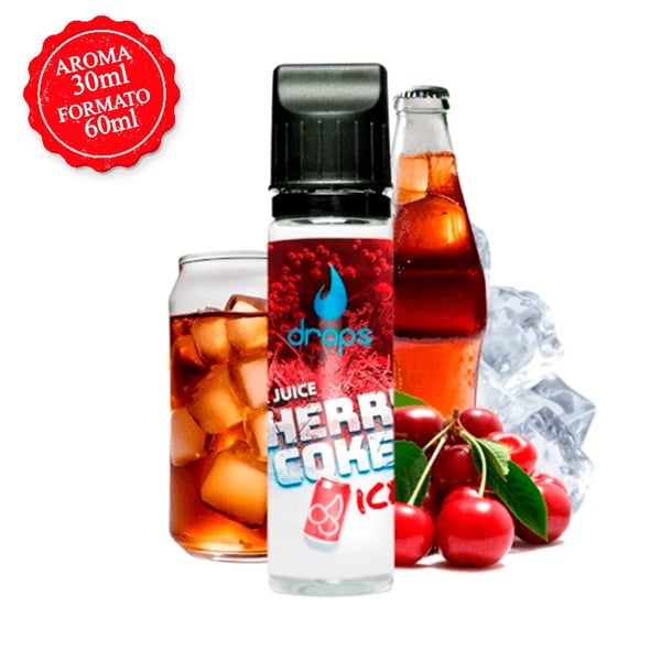 Aroma Cherry Coke Ice - Drops Bar Juice (Longfill)