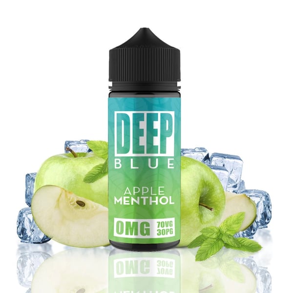 Apple Menthol - Deep Blue 100ml