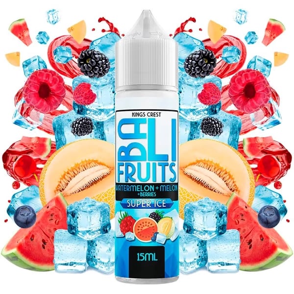Aroma Watermelon Melon Berries Super Ice - Bali Fruits by Kings Crest (Longfill)