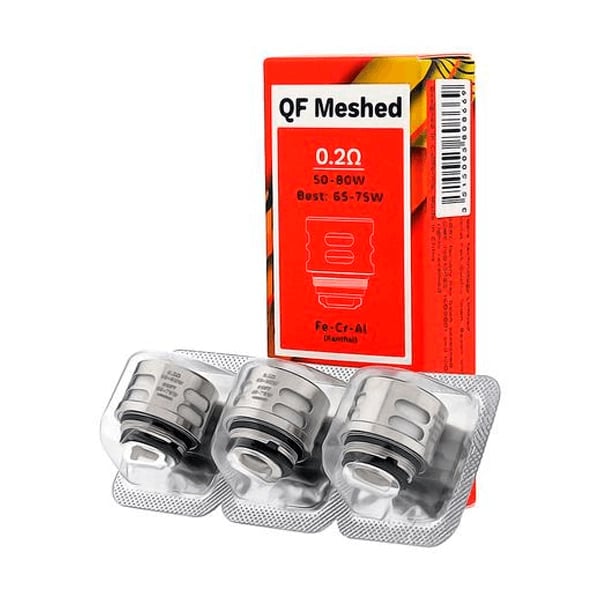  Resistencias Vaporesso QF Meshed 0.2ohm (Outlet)
