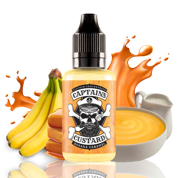 Aroma Captains Custard Banana Caramel 30ml