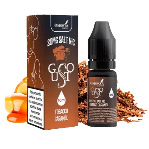 Sales Tobacco Caramel - Omerta Gusto Salts 10ml