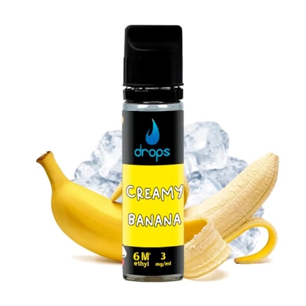 Creamy Banana - Drops All In 10ml (Longfill)
