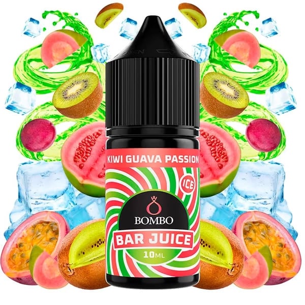 Aroma Kiwi Guava Passion Ice - Bar Juice by Bombo (Longfill para Sales)
