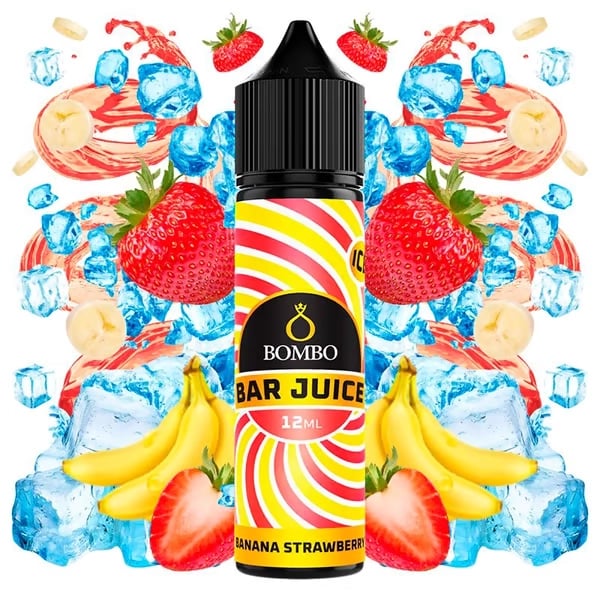 Aroma Banana Strawberry Ice - Bar Juice by Bombo (Longfill)