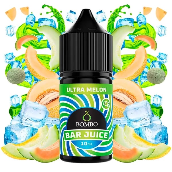 Aroma Ultra Melon Ice - Bar Juice by Bombo (Longfill para Sales)