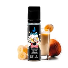 Batido de Coco y Plátano - Drops All In 10ml (Longfill)