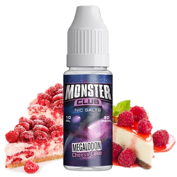 Megalodon Cheese Cake - Monster Club Nic Salts