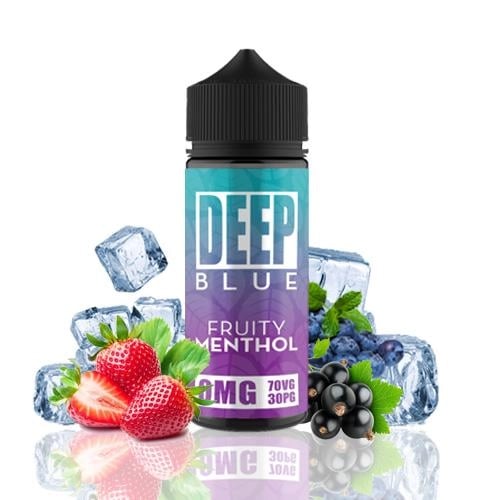 Fruity Menthol - Deep Blue 100ml